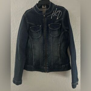 Harley Davidson, Jean jacket in size medium